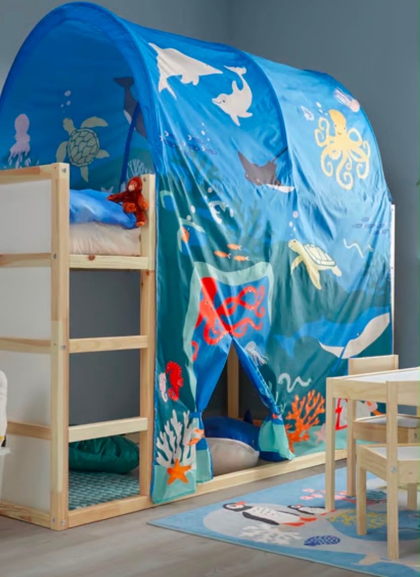 IKEA KURA bedtent - Oceaan thema (nieuwstaat), Overige typen, Nieuw, Ophalen of Verzenden, IKEA