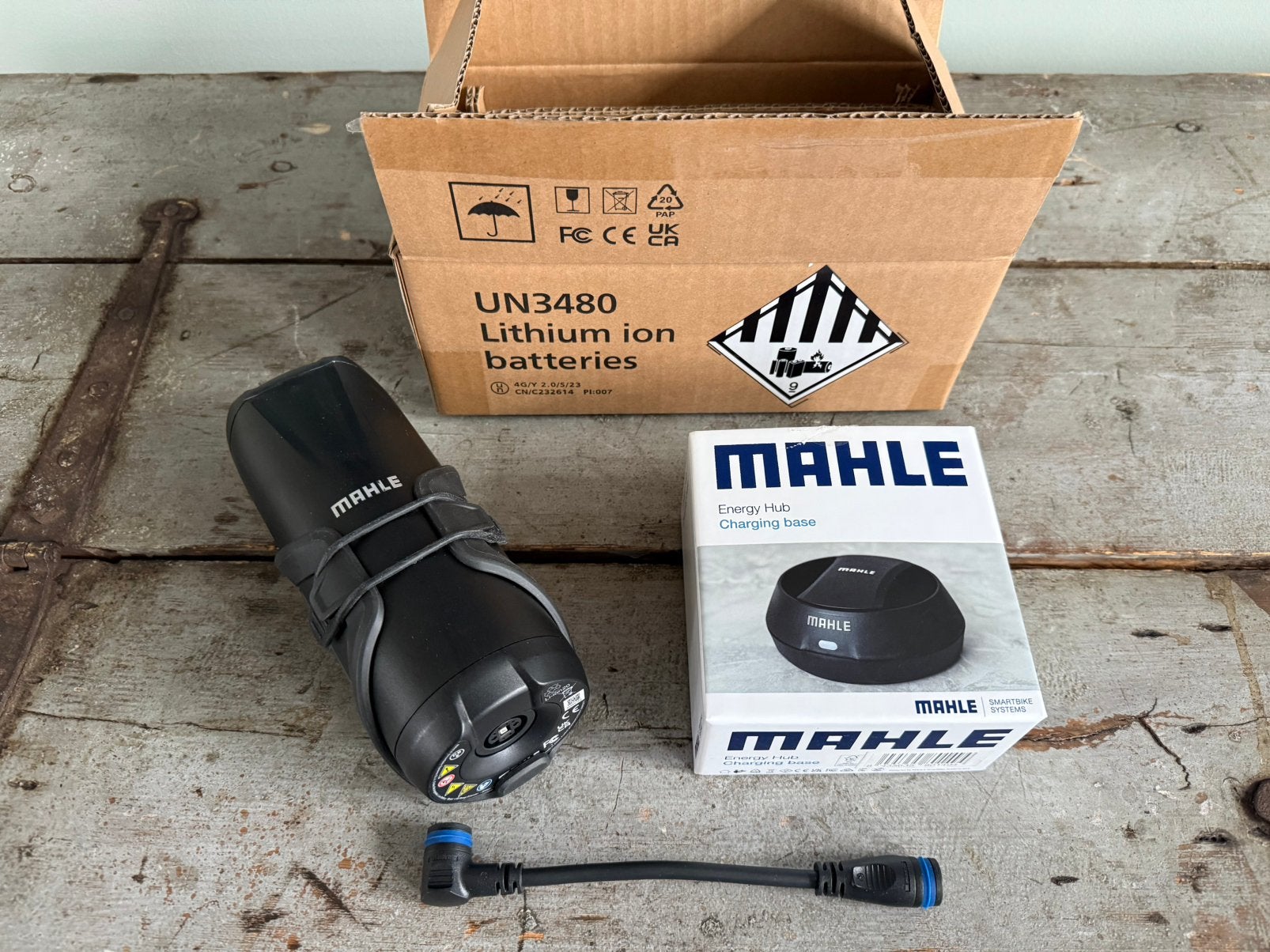 Mahle EX1 range extender accu voor e-bikes, Fietsen en Brommers, Ophalen of Verzenden, Zo goed als nieuw