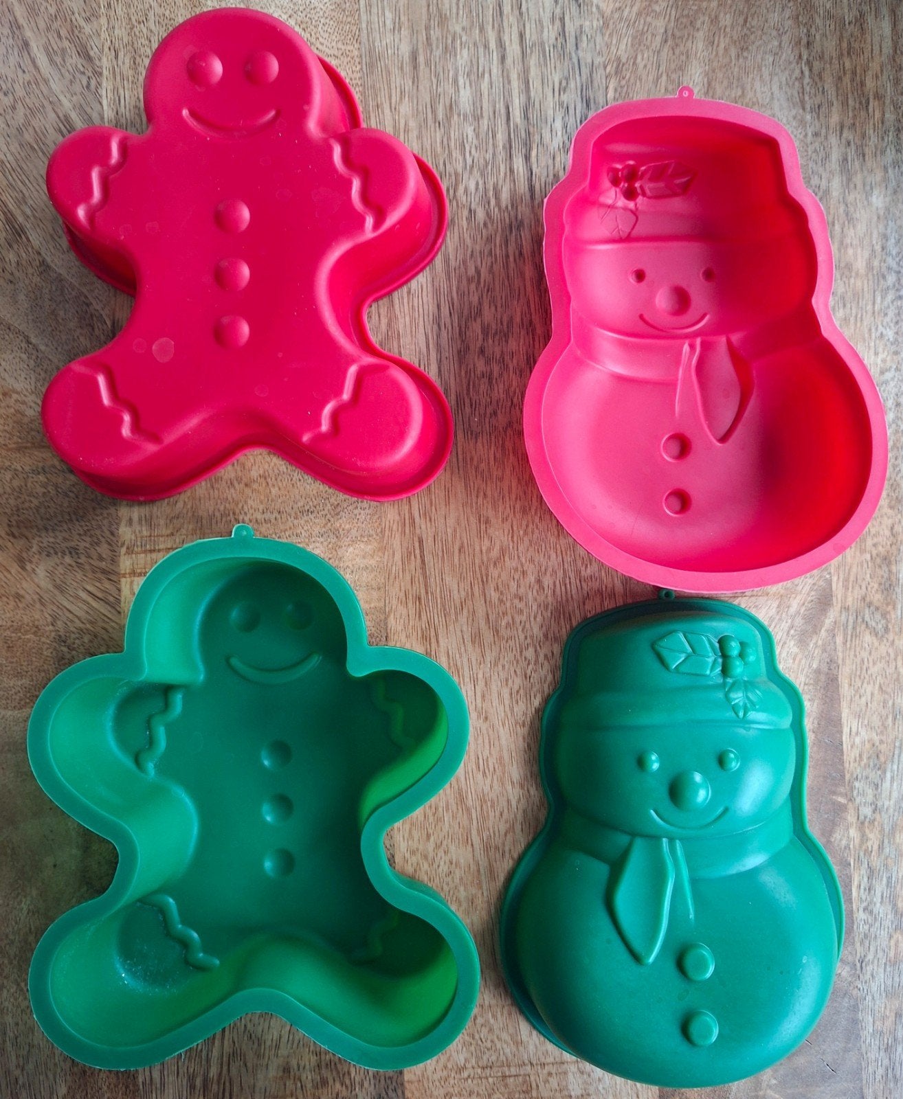 Bakvormen: Kerstman, Peperkoekman, Vierkant, Ovaal, Ophalen of Verzenden, Metaal, Meerkleurig, Overige merken
