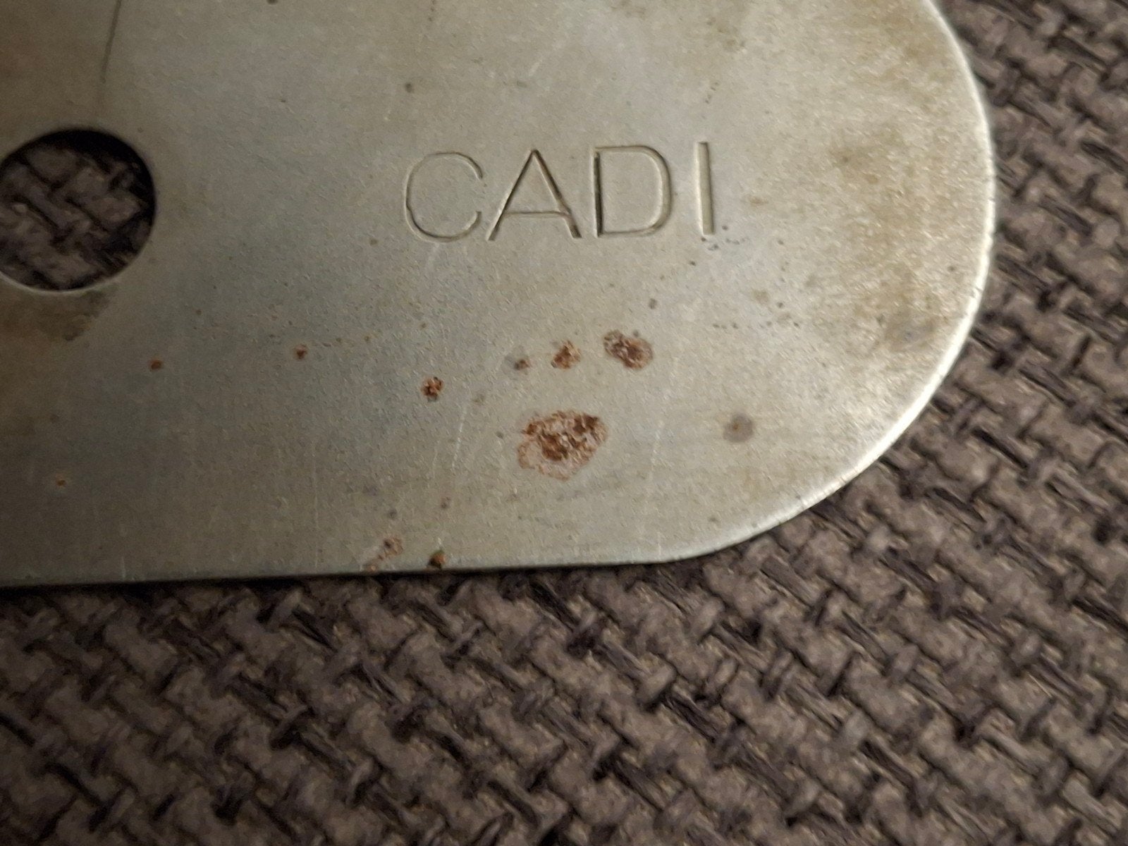 CADI knopenpoetser., Ophalen of Verzenden, Landmacht, Nederland