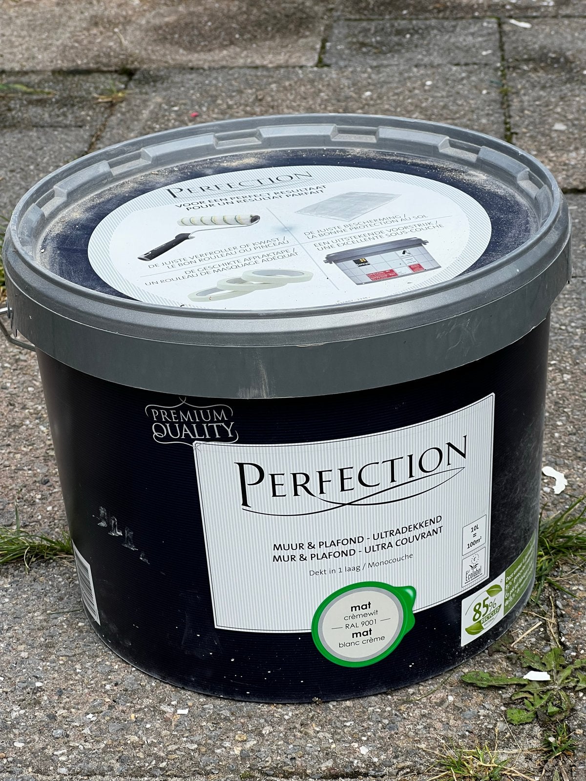 Perfection Muur & Plafond Ultra Dekkend Verf - 10L Mat, Ophalen of Verzenden, Nieuw, Overige typen