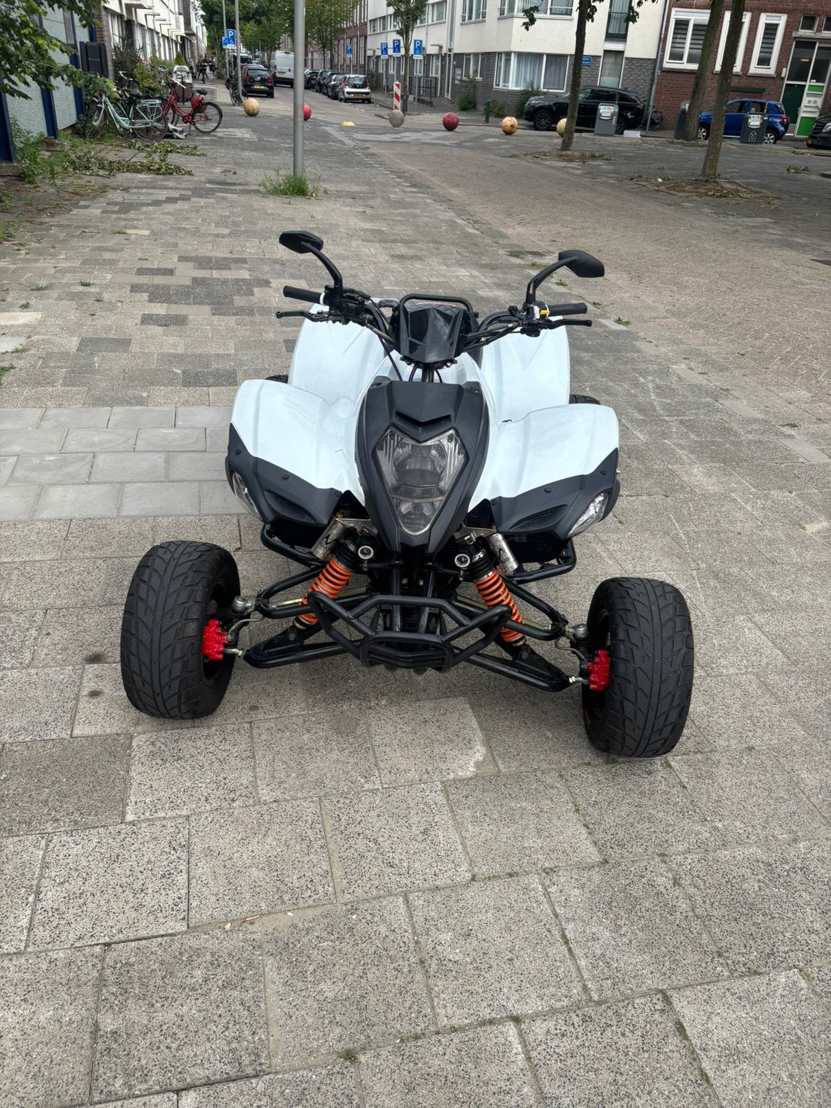 Quad adly hurricane 500cc, Ophalen of Verzenden, Zo goed als nieuw, Kart