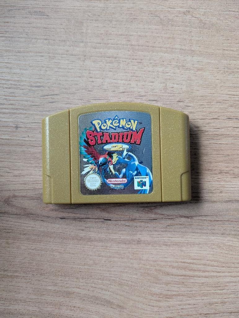 Pokemon stadium 2 N64, Avontuur en Actie, 1 speler, Ophalen of Verzenden, Zo goed als nieuw