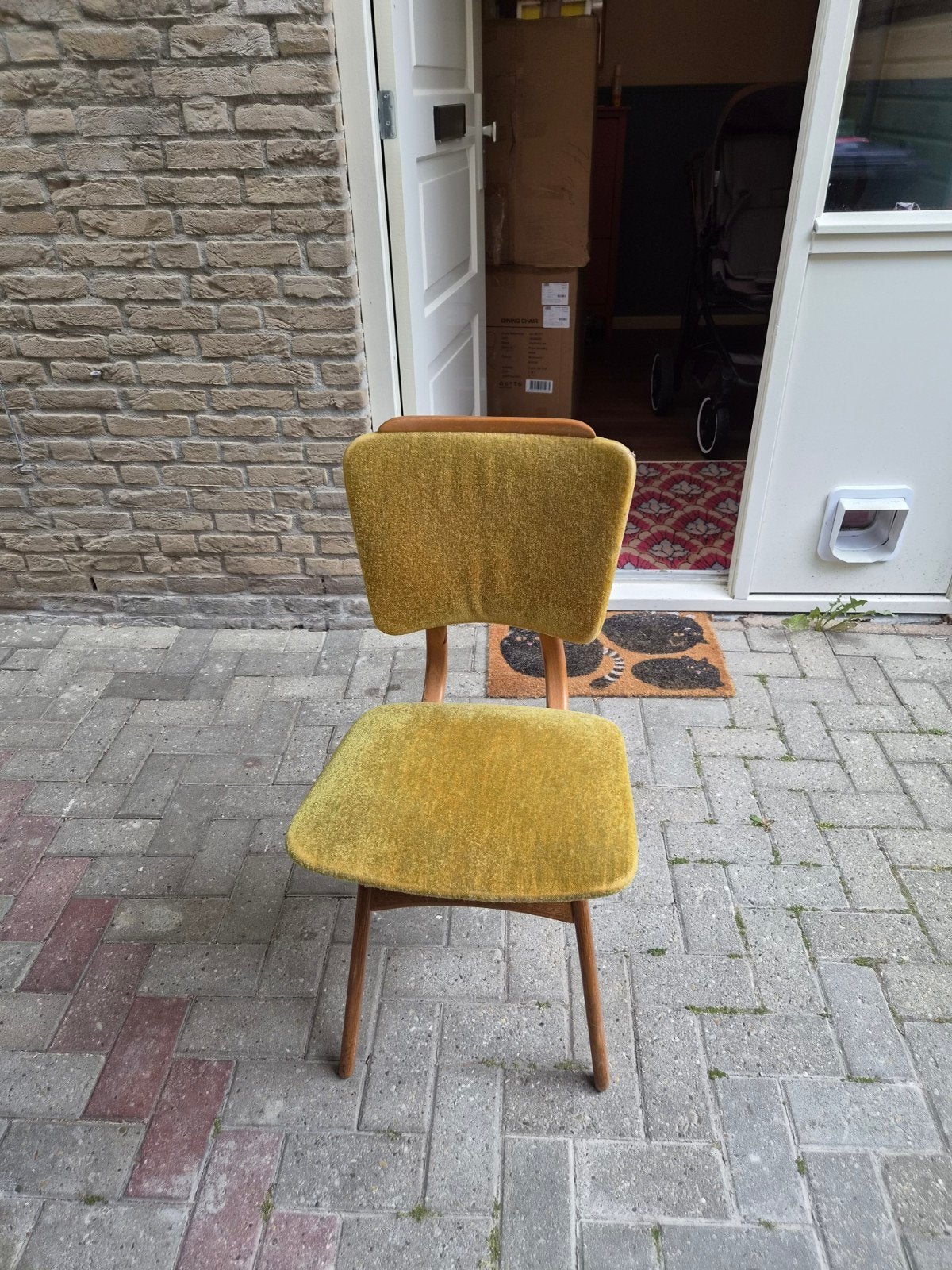 4 Vintage Eetkamerstoelen - Opknapper, Ophalen