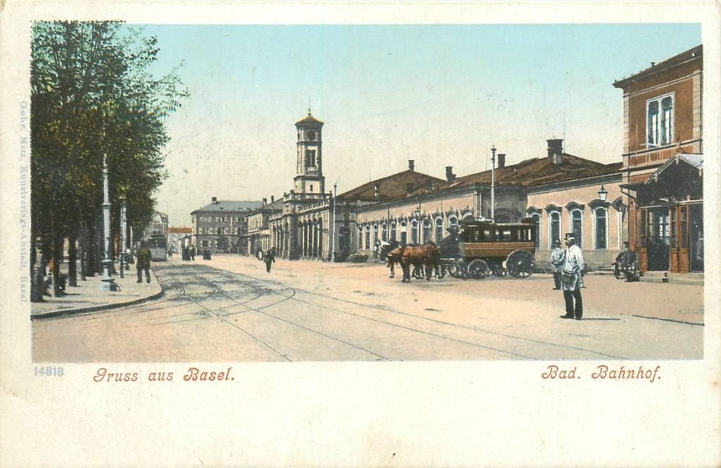 701-446-047 Basel Bad Bahnhof, Verzenden, Voor 1920, Overig Europa