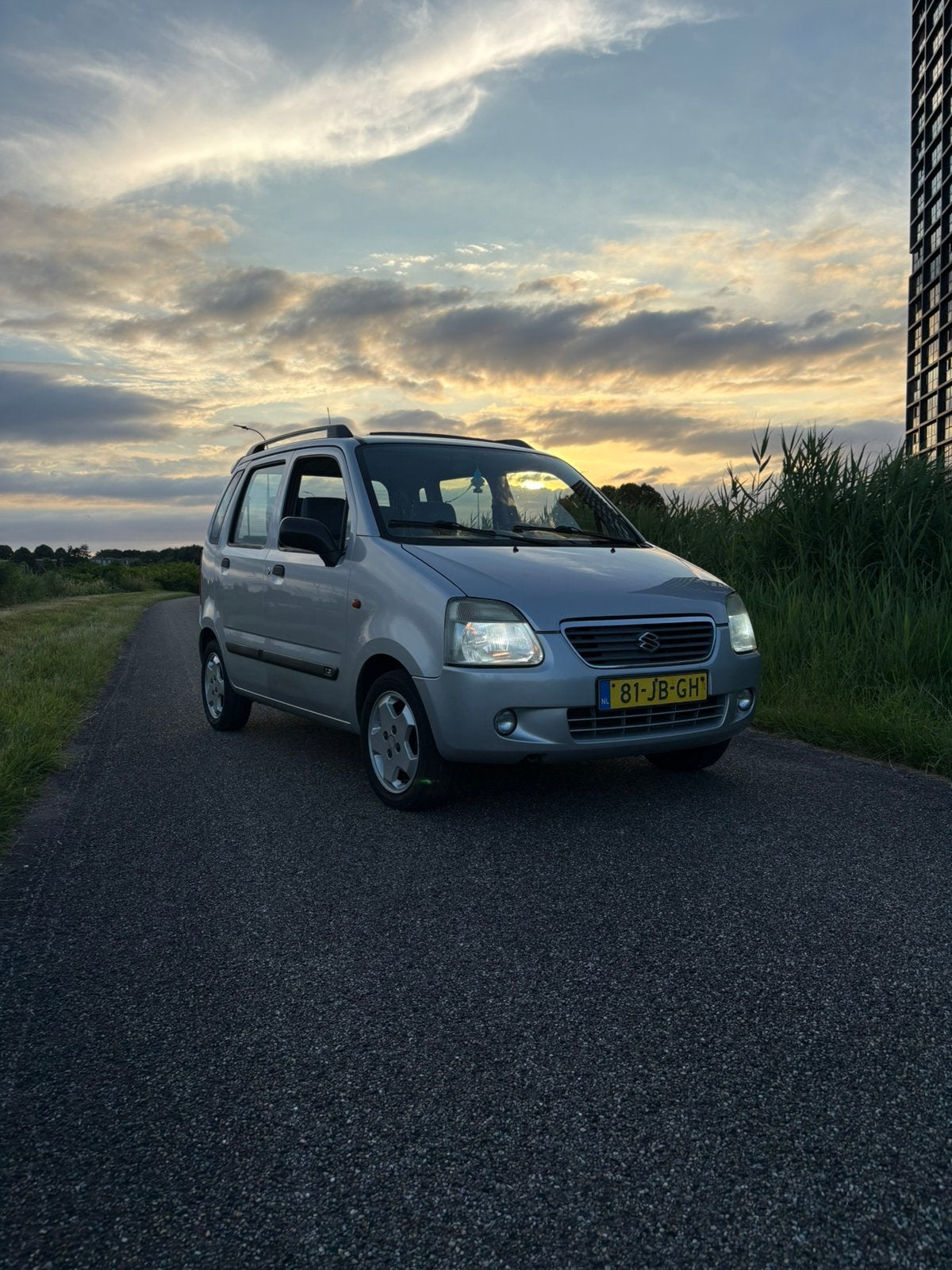 Suzuki Wagon R+ 1.3 2002 Grijs, Auto's, Suzuki, Particulier, Wagon R+, Benzine, C, Hatchback, Handgeschakeld, Origineel Nederlands