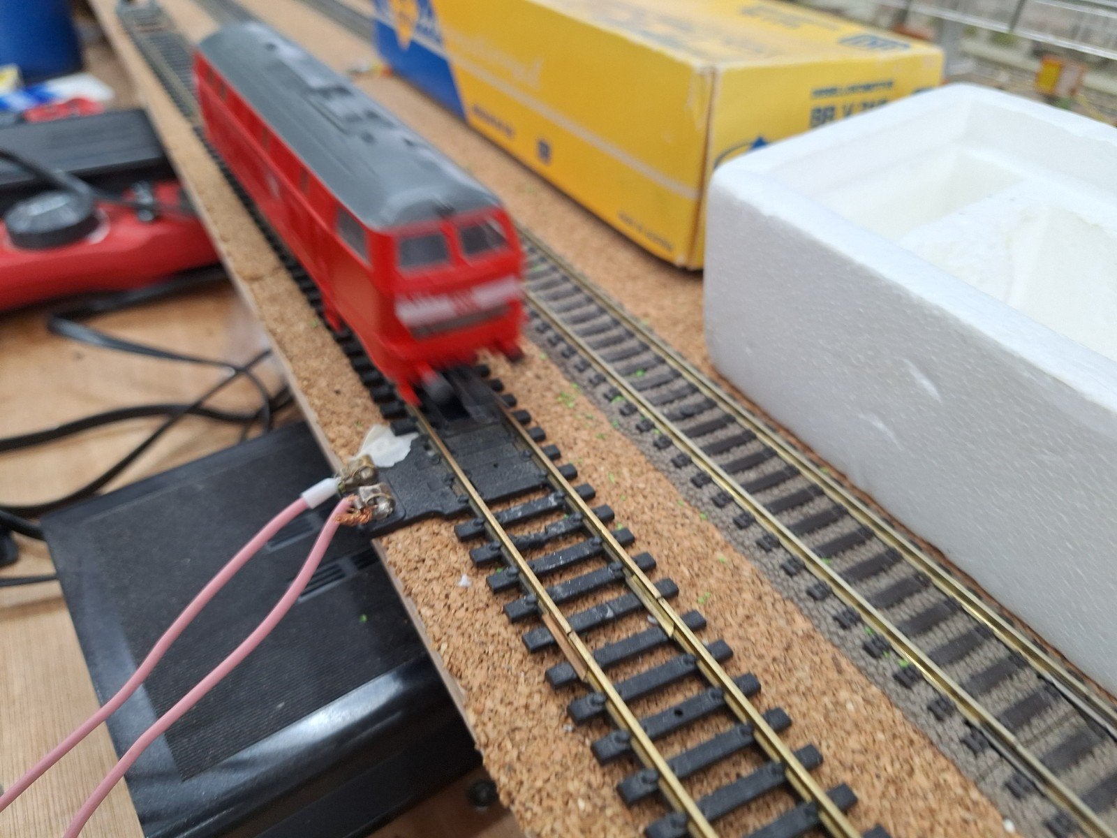 Roco HO Diesellocomotief BR V 215 DB - Getest en Rijdt  goed, Gebruikt, Ophalen of Verzenden, Roco, Analoog