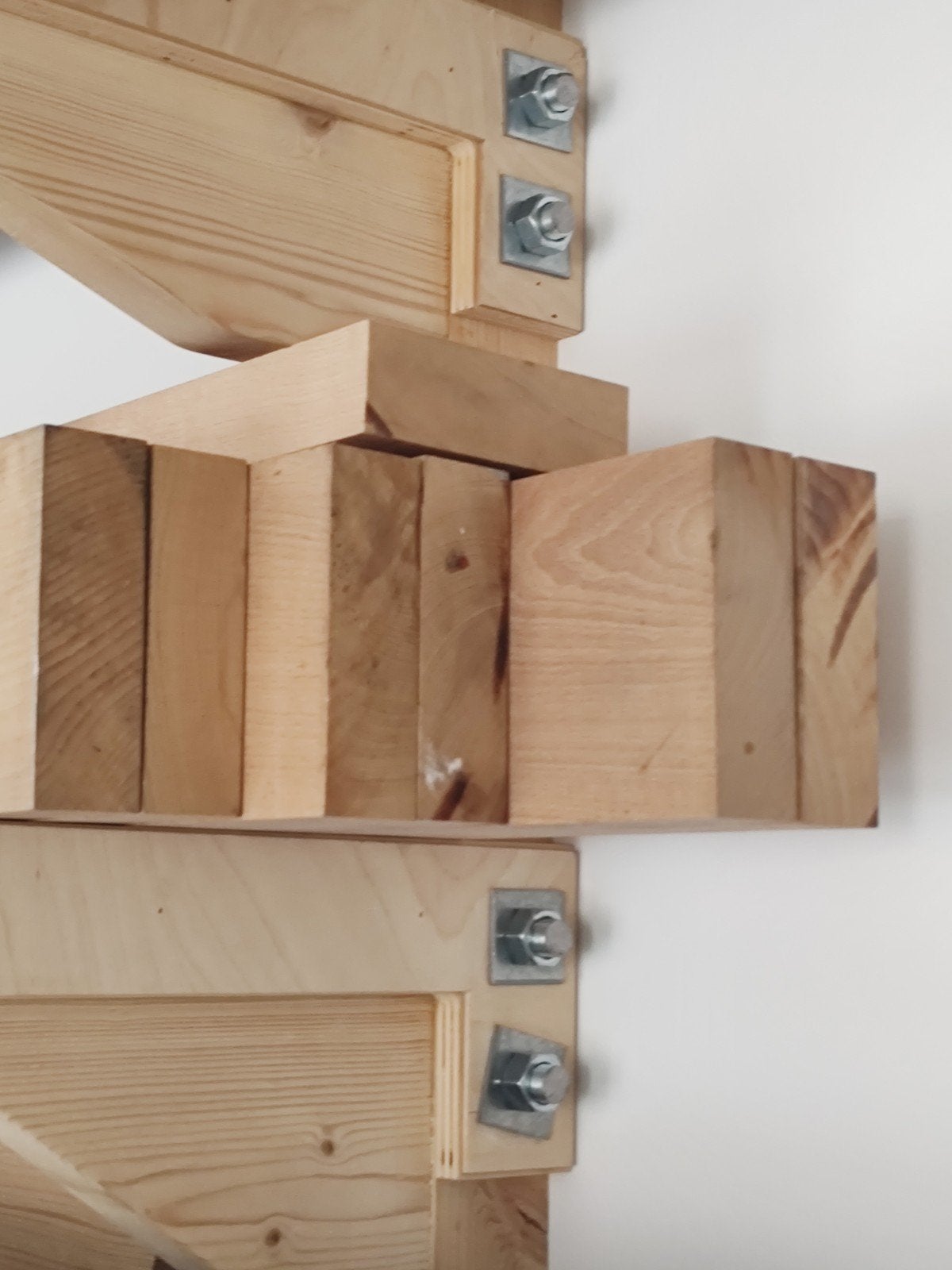 Beuken hout gestoomd, Ophalen, 25 tot 50 mm, Zo goed als nieuw, Balk