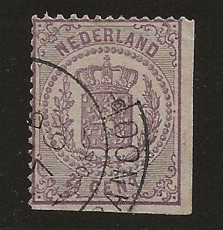 Nederland - Rijkswapen - 1870 – Gebruikt, Postzegels en Munten, Verzenden, T/m 1940, Gestempeld