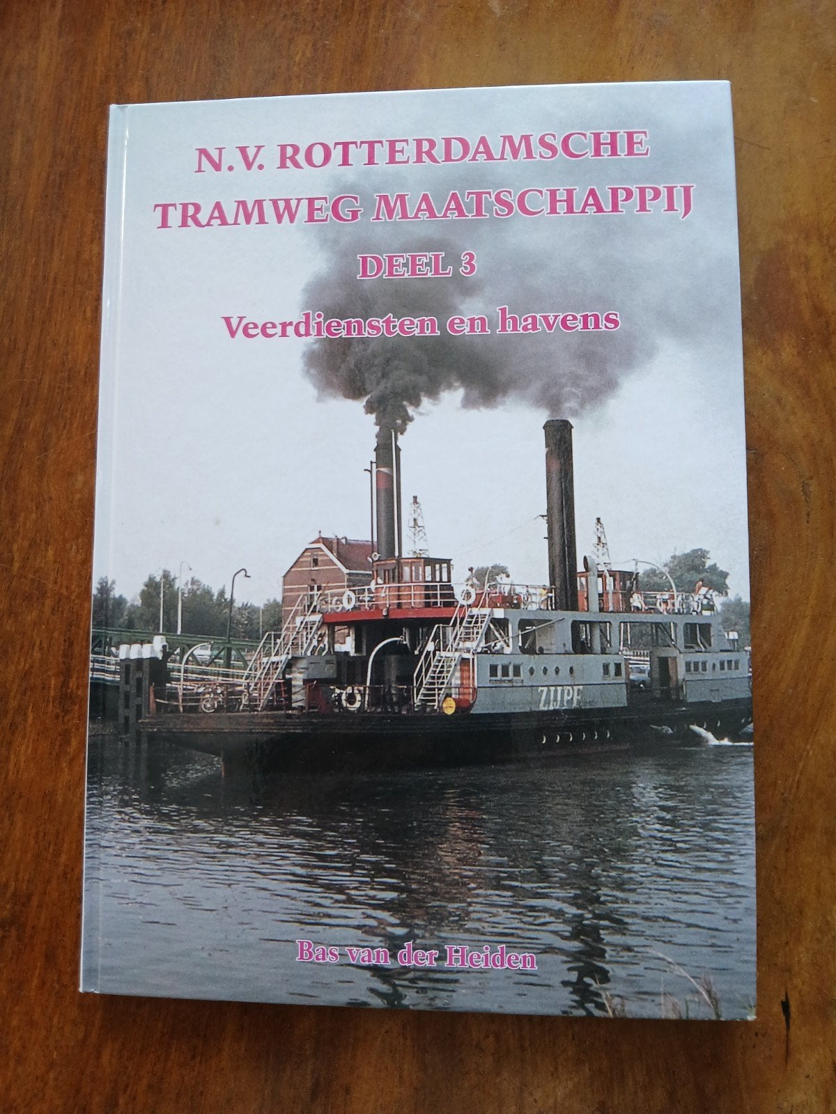 WD015 N.V. Rotterdamse Tramweg Maatschappij Deel 3, Ophalen of Verzenden, Zo goed als nieuw, Bas van der Heiden, Boot