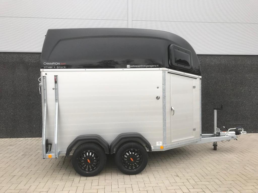 Bockmann Champion Esprit 2-paards volledig aluminium trailer, Dieren en Toebehoren, Paarden en Pony's | Trailers en Aanhangwagens