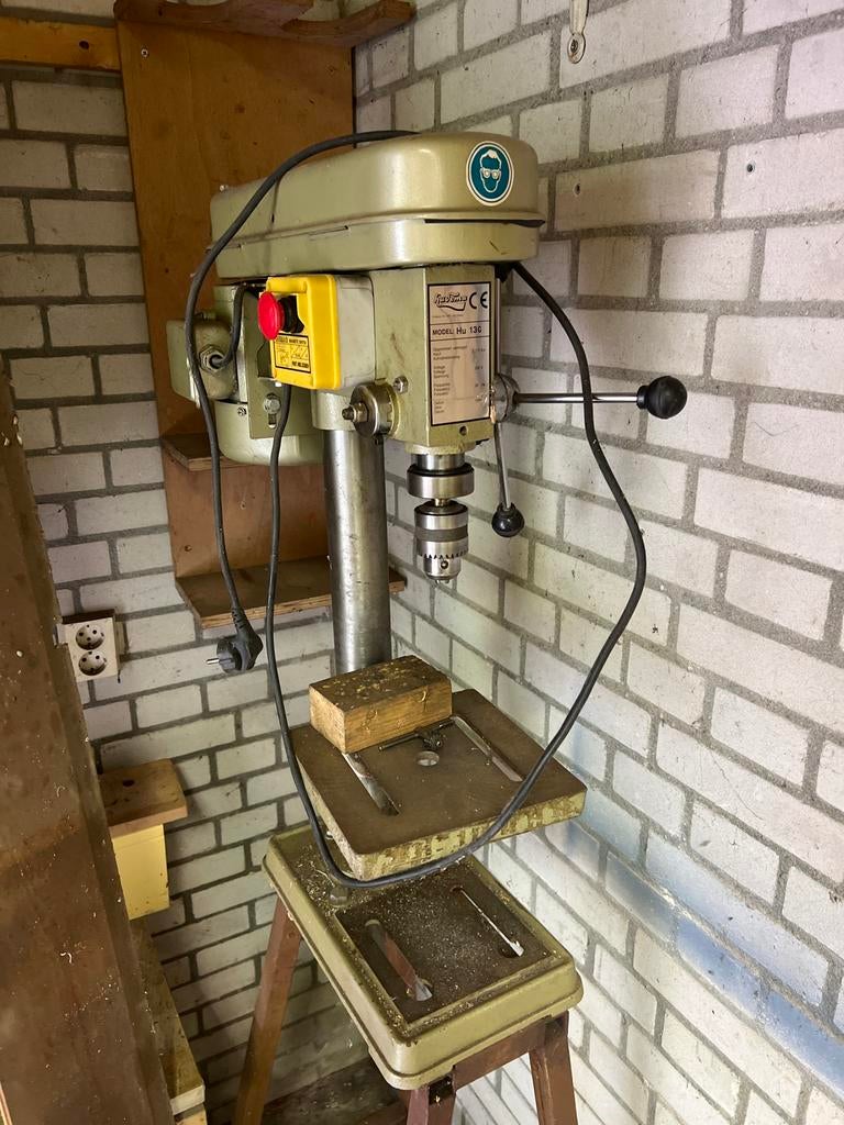 Huvema kolomboor, Ophalen, Zo goed als nieuw, Kolomboormachine