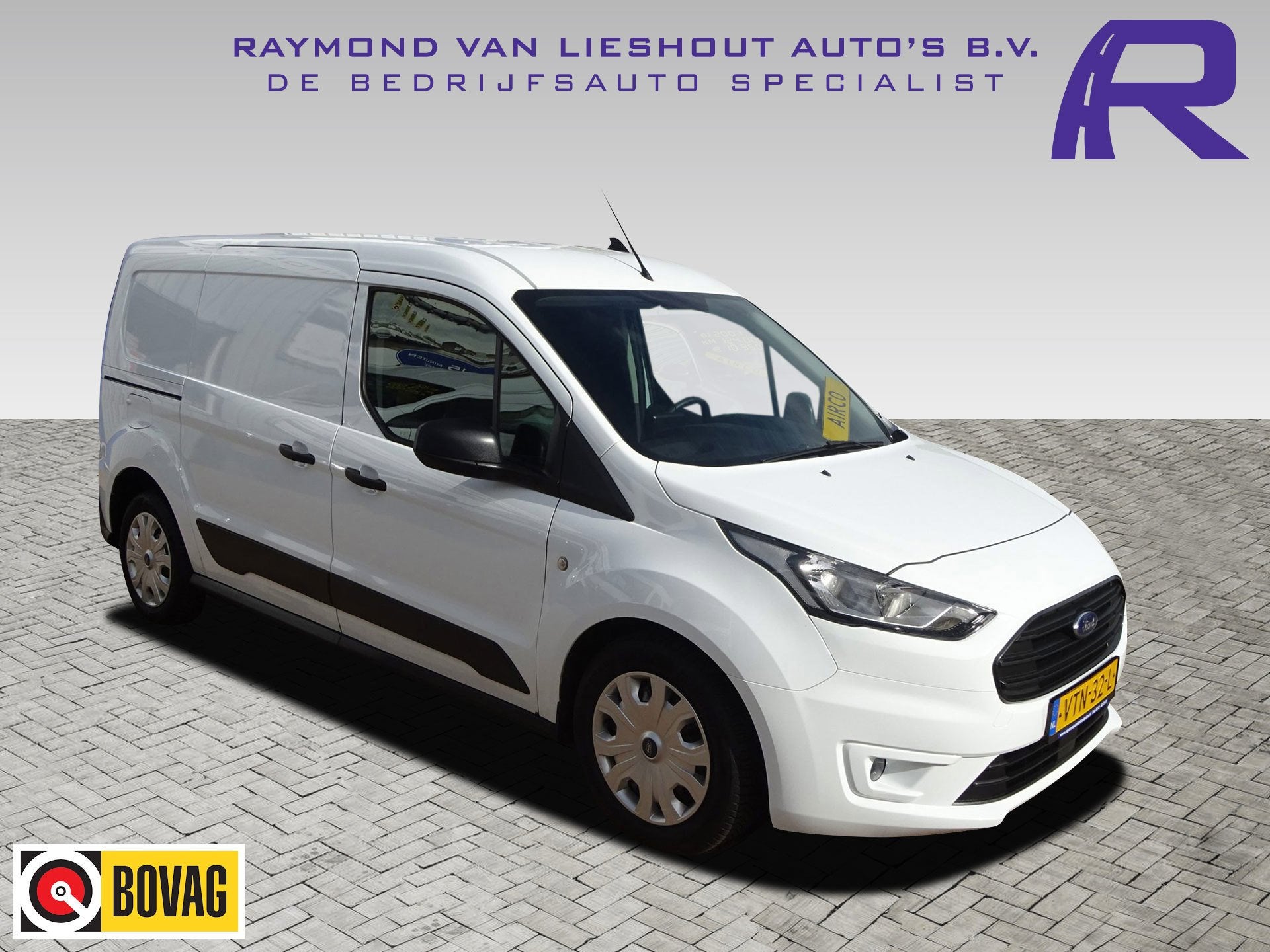Ford Transit Connect 1.5 EcoBlue L2 Trend AIRCO NAVIGATIE CR, Auto's, Voorwielaandrijving, Dealer onderhouden, Stof, 4 cilinders