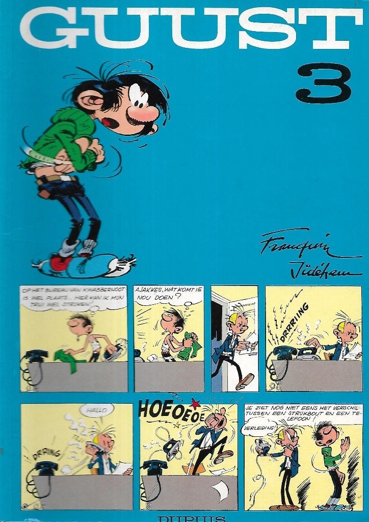 Guust - Nummer 3, Eén stripboek, Ophalen of Verzenden, Gelezen