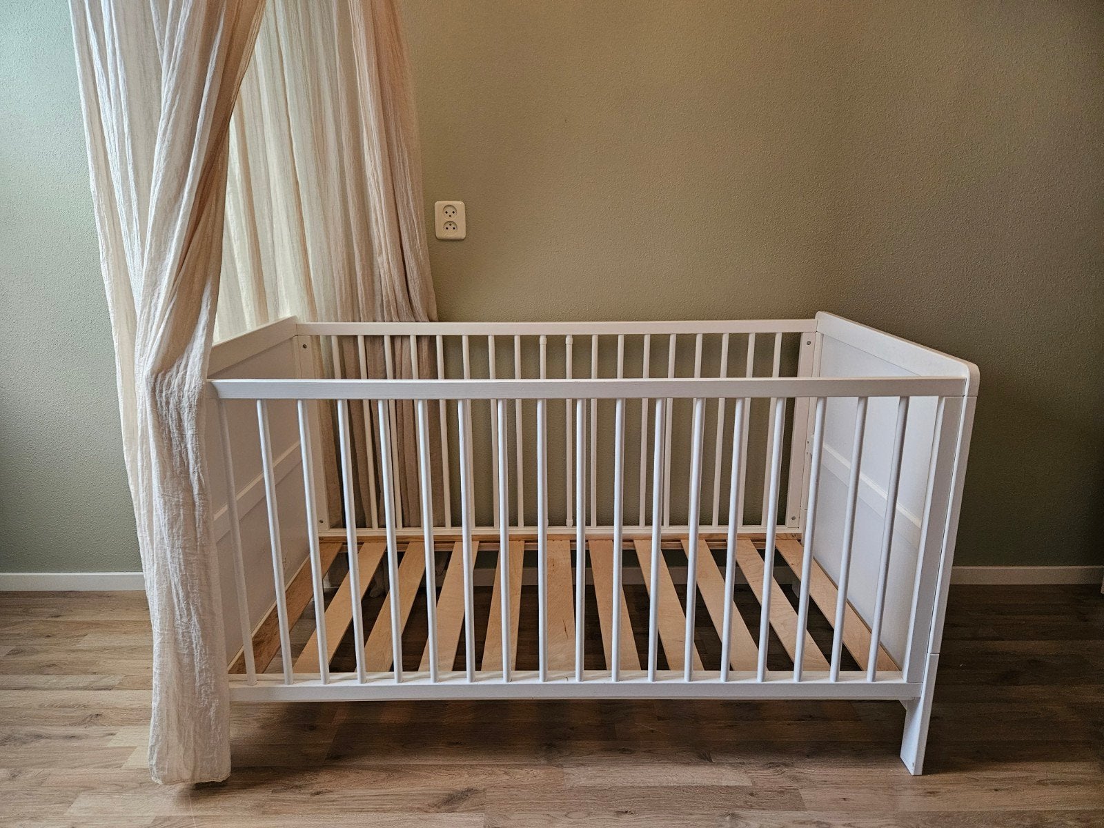 3 in 1 babybed te koop Petit Amelie 70x140cm, Kinderen en Baby's, Kinderkamer | Complete kinderkamers, Ophalen, Gebruikt, Jongetje of Meisje