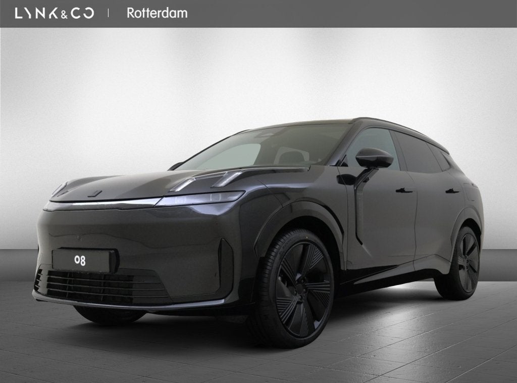 Lynk & Co 08 MORE | BLACK EDITION | Panoramadak (bj 2026), Auto's, 12 maanden, 0 cilinders, Zwart, Zwart