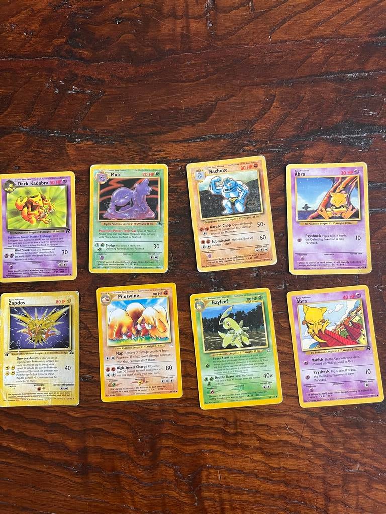 Pokémon Kaarten Collectie - Diverse Zeldzame Kaarten, Ophalen of Verzenden, Gebruikt, Meerdere kaarten