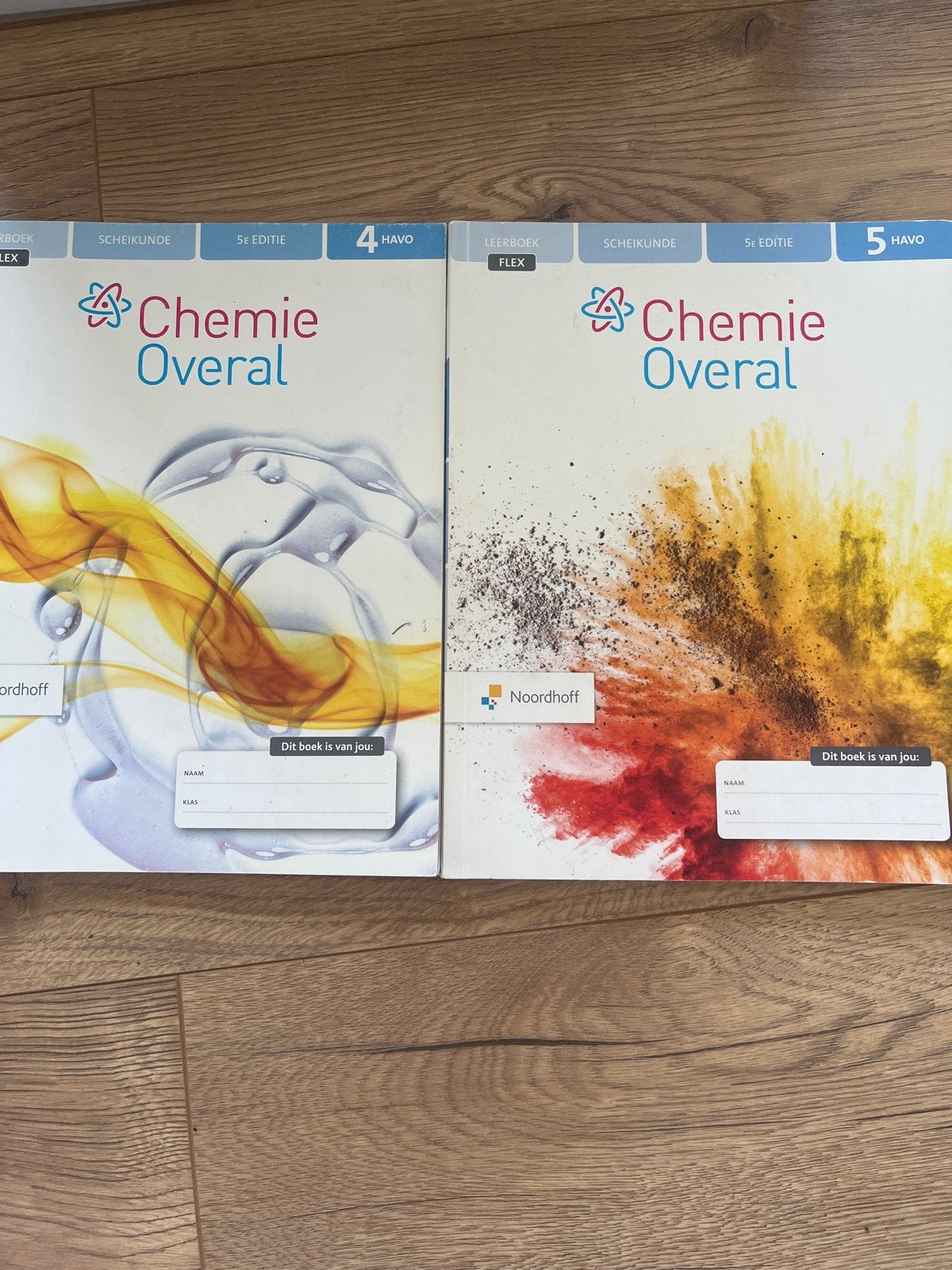 Chemie Overal 4 & 5 Havo Scheikunde 5e editie, Ophalen of Verzenden, Gelezen, HAVO, Scheikunde