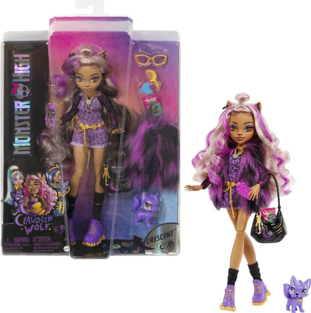 Monste High Clawdeen Wolf Pop, Verzamelen, Poppen, Ophalen of Verzenden, Pop