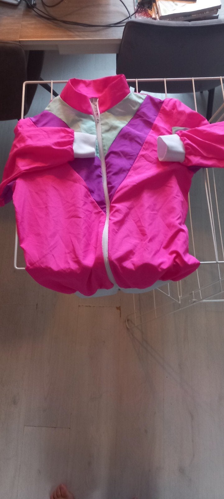Opvallend roze trainingspak - Maat S, Carnaval, Ophalen of Verzenden, Onbekend, Maat 36 (S)