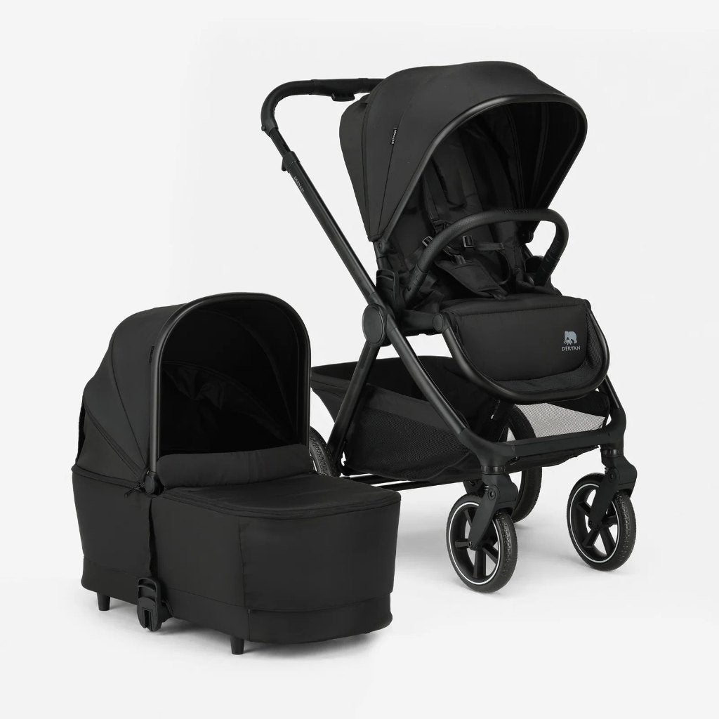 DERYAN Naya 2-in-1 Kinderwagen – Inclusief Reiswieg & Zitje, Overige merken, Regenhoes, Deryan, Ophalen of Verzenden
