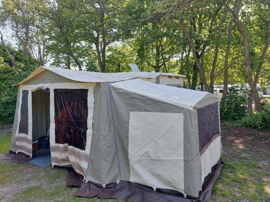 Paradiso 345 Gran, Caravans en Kamperen, Beige, Aanwezig, Tot en met 4, Ophalen