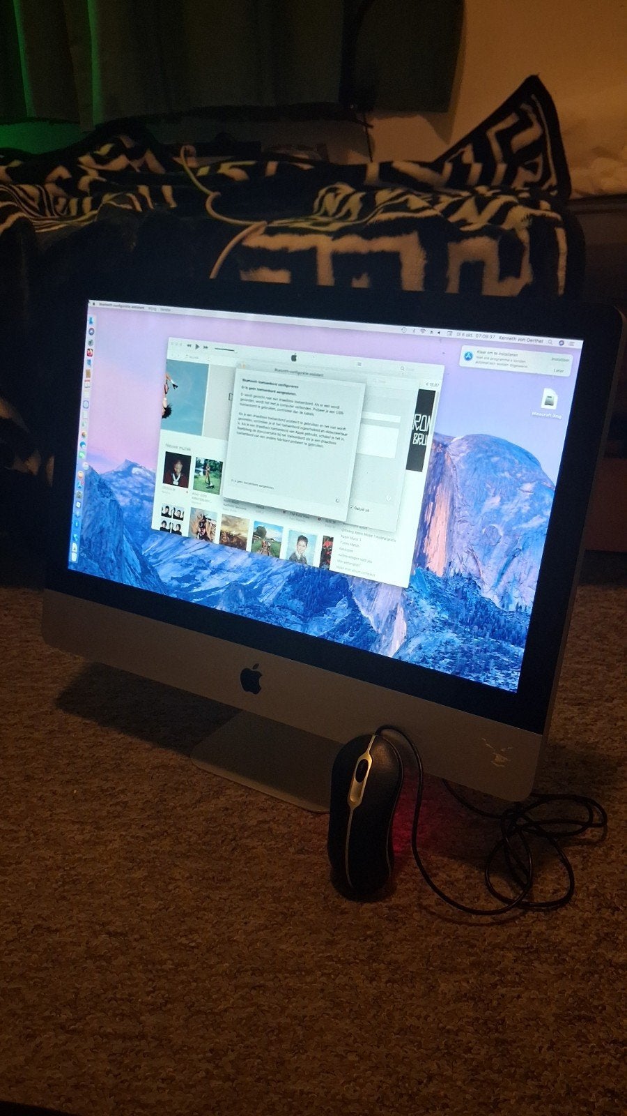 i mac inclusief muis inclusief bedrading, Computers en Software, Ophalen, Gebruikt, Mini tv eigenlijk, Hoge opslag capaciteit