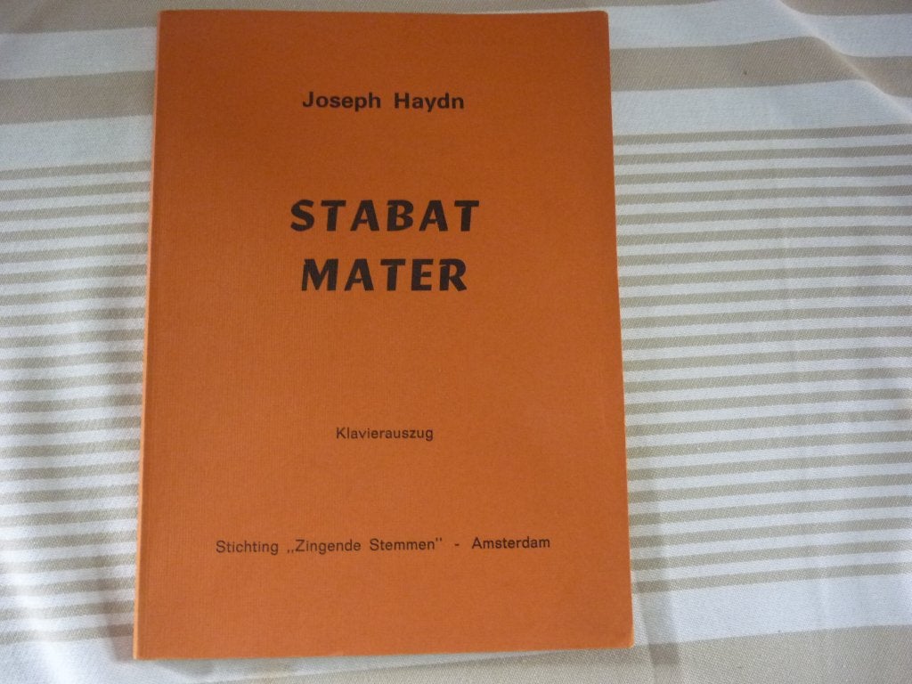 Joseph haydn - stabat mater, Klassiek, Ophalen of Verzenden, Zo goed als nieuw, Artiest of Componist