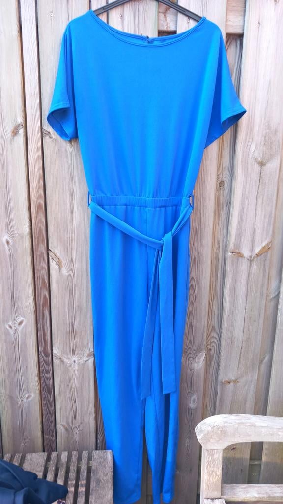 Kobaltblauw jumpsuit, Kleding | Dames, Ophalen of Verzenden, Gedragen, Maat 38/40 (M), Blauw