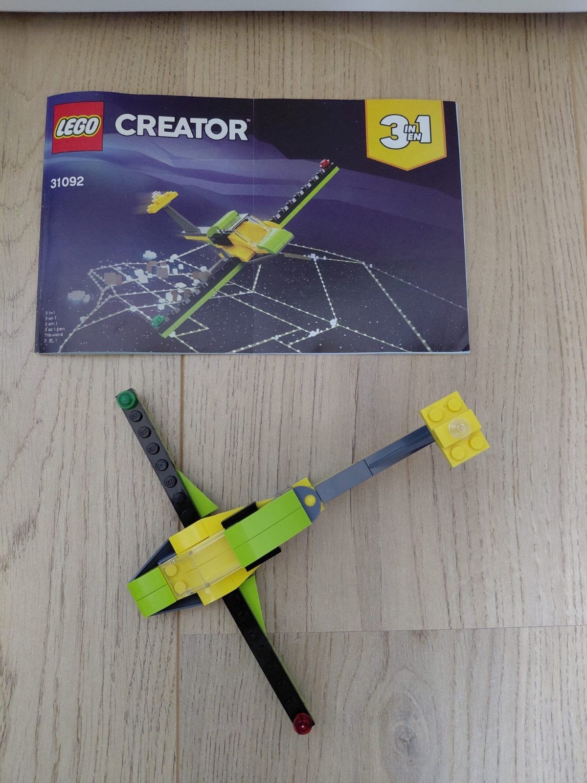 lego creator nr 31092, Ophalen of Verzenden, Zo goed als nieuw