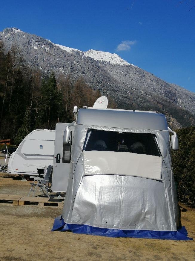 Camper Voorkant en zijkant isolatie deken., Ophalen, Zo goed als nieuw