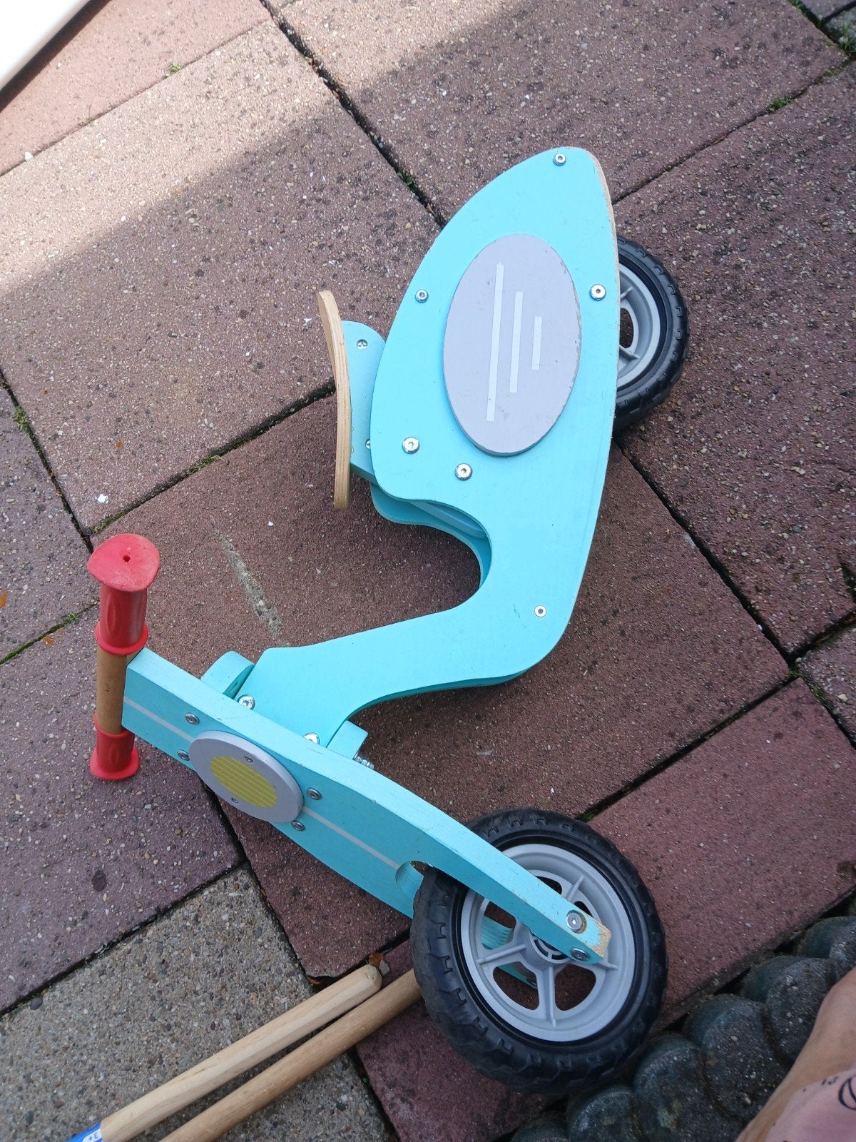 scooter loopfiets, Kinderen en Baby's, Ophalen, Gebruikt, Loopfiets
