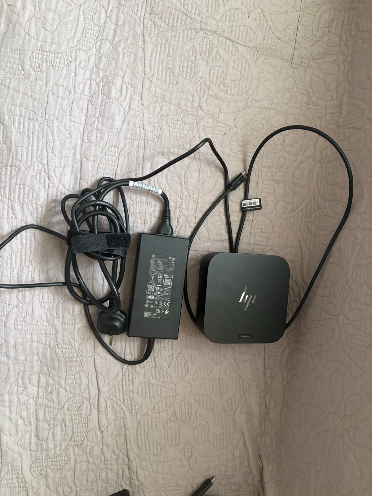 HP USB-C Dock G5 Essential (120W) - Zo goed als nieuw, Computers en Software, Dockingstations, Zo goed als nieuw, Docking station
