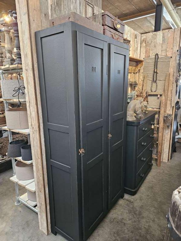 oude franse locker ``WOONWINKEL RUSTIEK``, Ophalen, Gebruikt