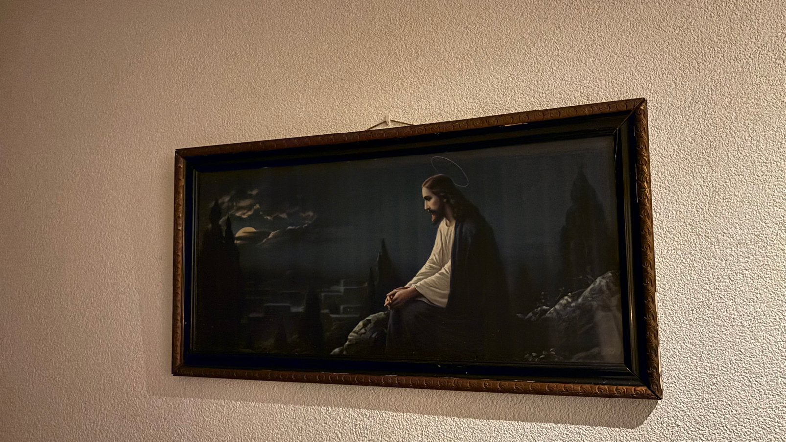 Diverse schilderijen religieus, koe, Ophalen