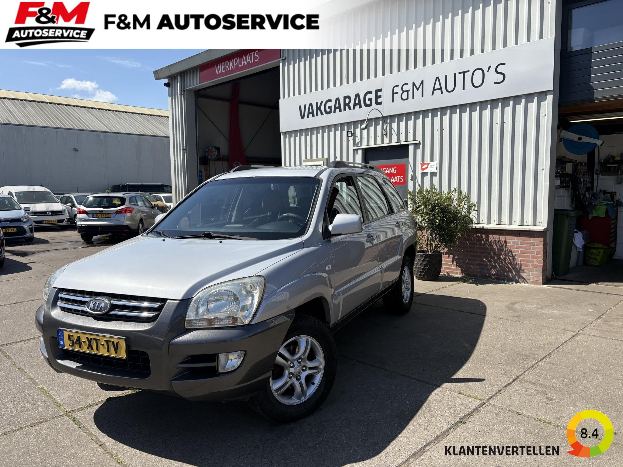 Kia Sportage 2.0 CVVT Executive, Auto's, 1442 kg, Gebruikt, 4 cilinders, Leder en Stof