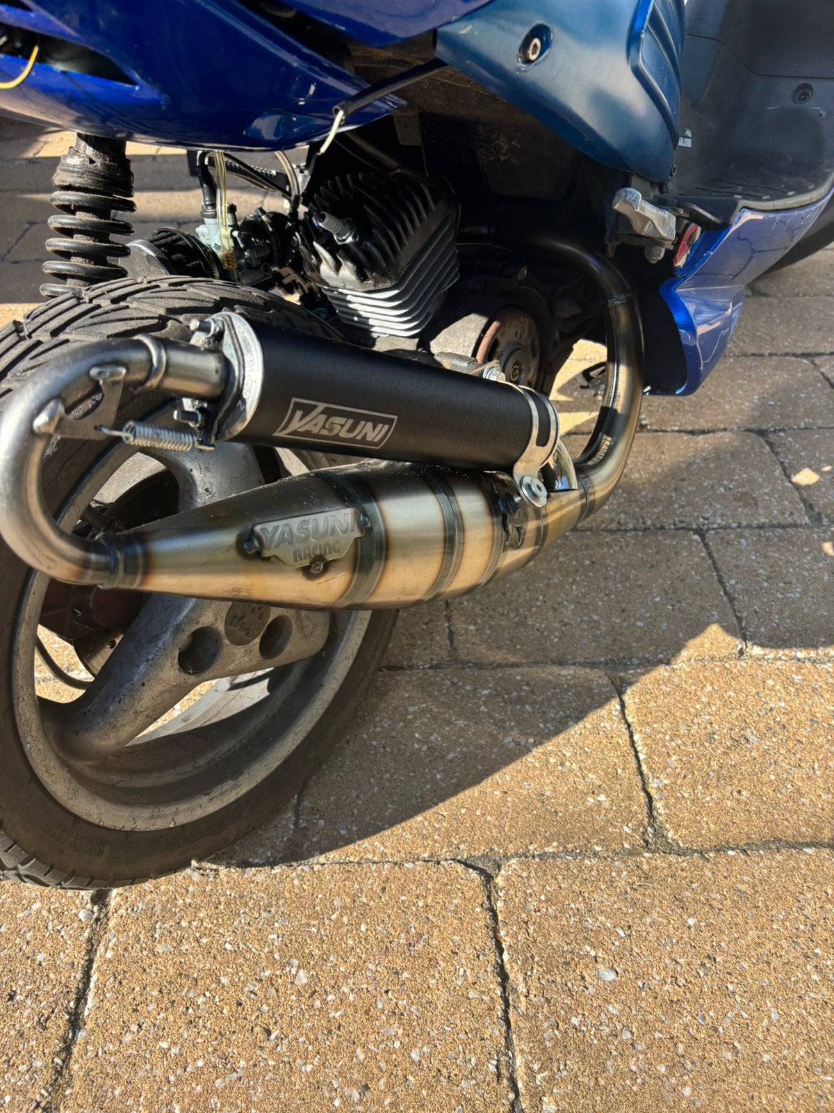 Yasuni R uitlaat peugeot verticaal, Fietsen en Brommers, Ophalen, Nieuw
