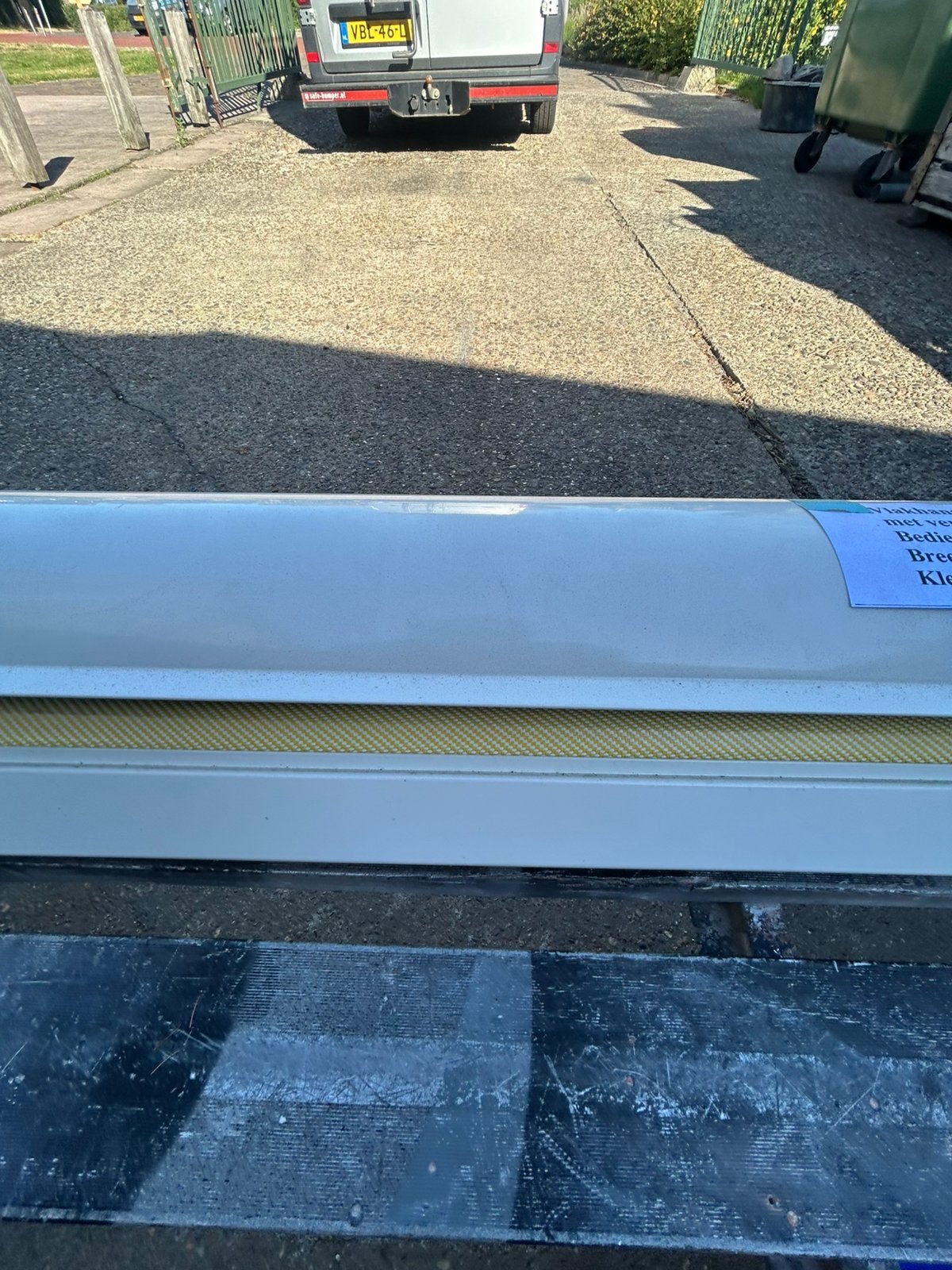 Vlakhangend screens, Tuin en Terras, Zonneschermen, Nieuw, Ophalen of Verzenden, Minder dan 250 cm, Minder dan 150 cm