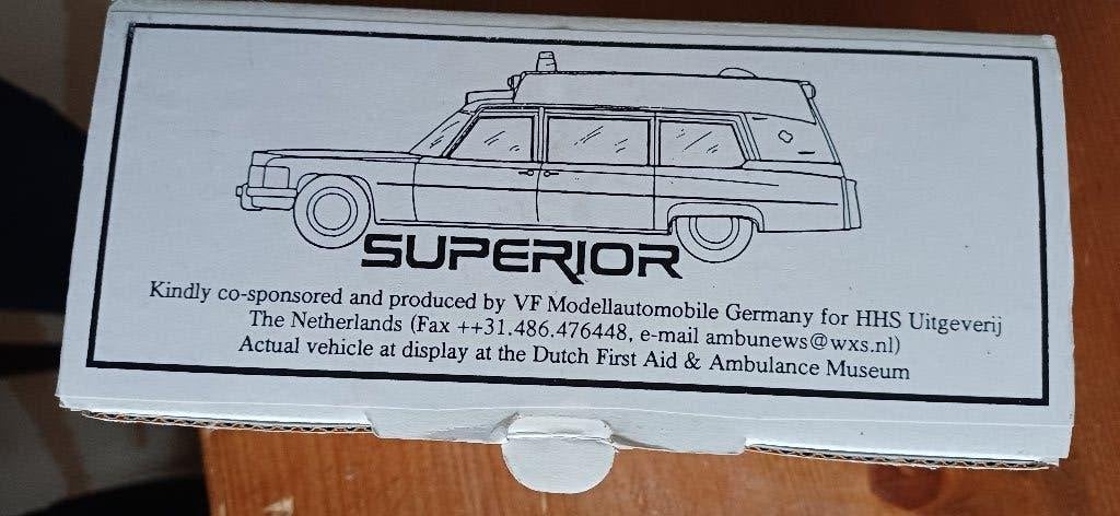 cadillac ambulance model, Ophalen of Verzenden