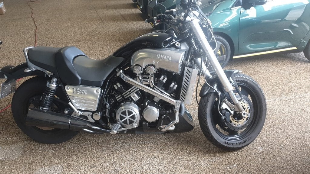 Yamaha, Zeldzame, mooie1200 V-Max, Motoren, Cardan-aandrijving, 4 cilinders, Motorrijbewijs A, Gebruikt