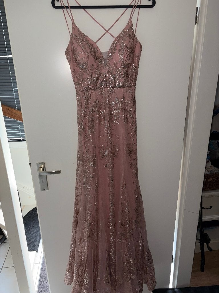 Gala jurk, Kleding | Dames, Gelegenheidskleding, Ophalen, Galajurk, Zo goed als nieuw, Roze