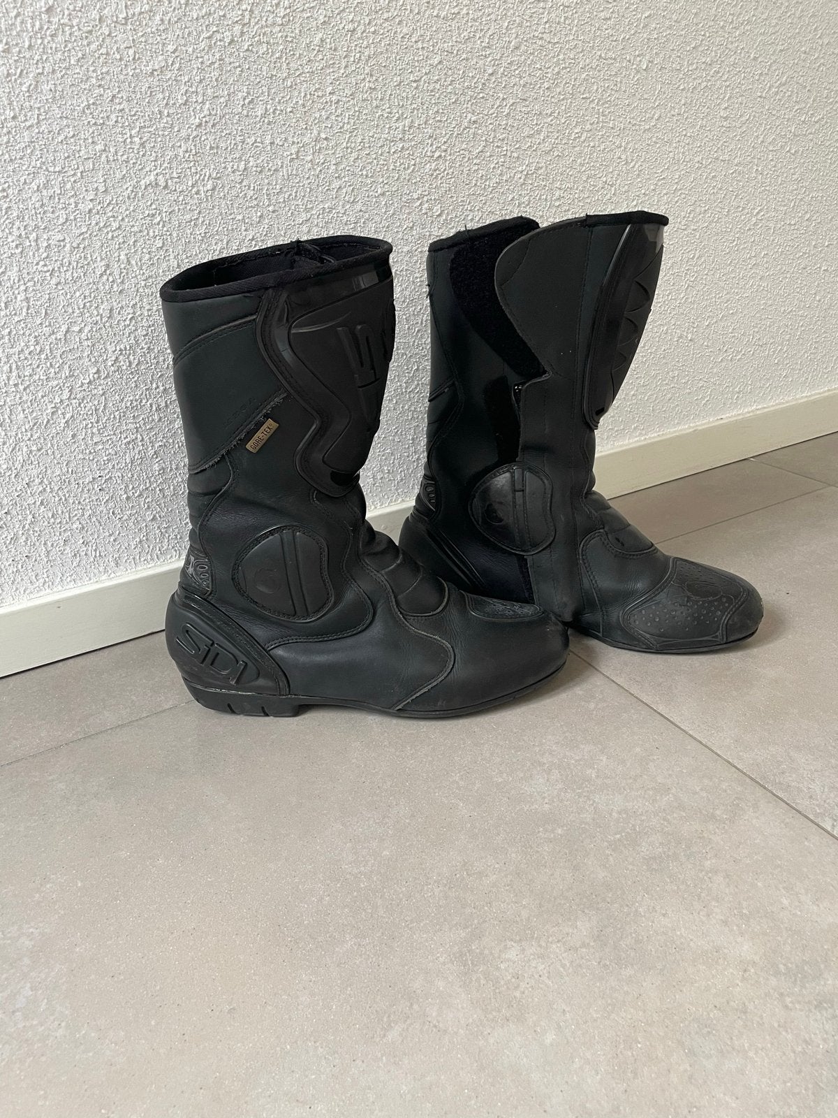 Sidi Motorlaarzen Zwart Maat 43, Motoren, Ophalen of Verzenden, Tweedehands, Heren, Laarzen