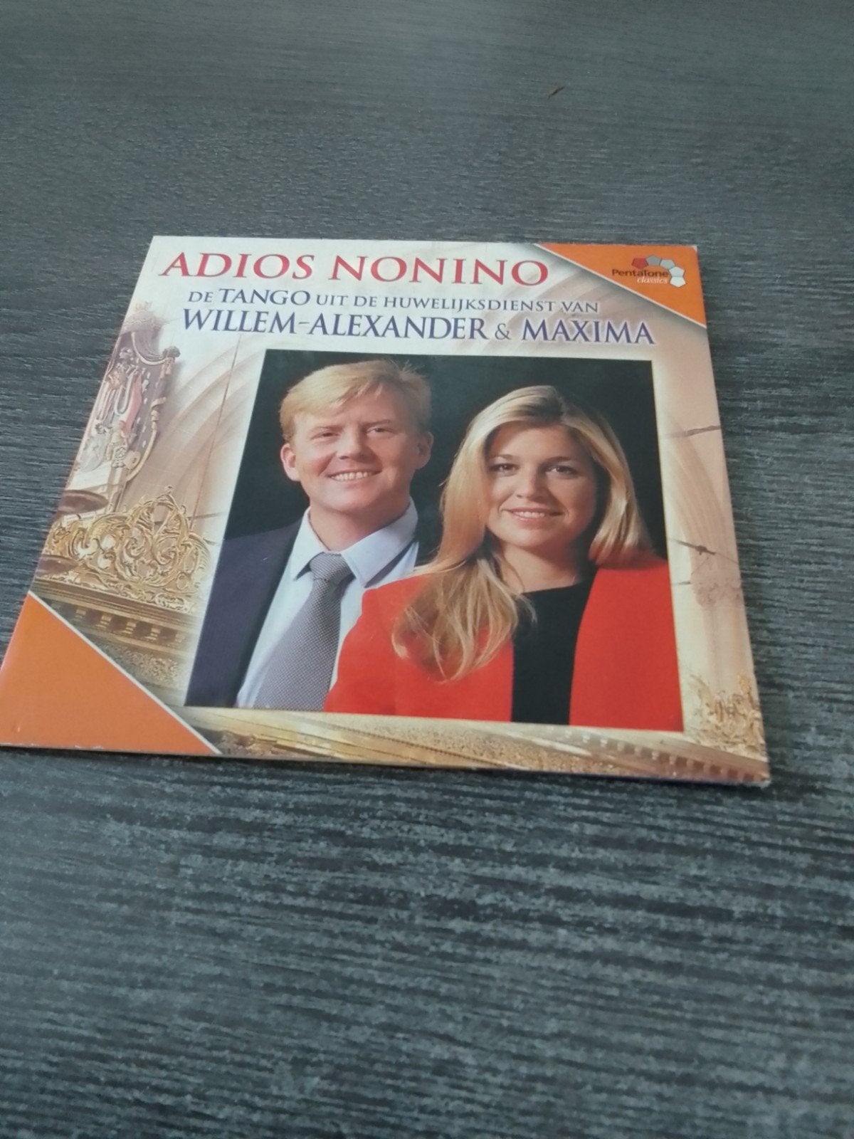Adios Nonino - Willem-Alexander & Máxima CD Single, Cd's en Dvd's, Ophalen, Zo goed als nieuw, Klassiek