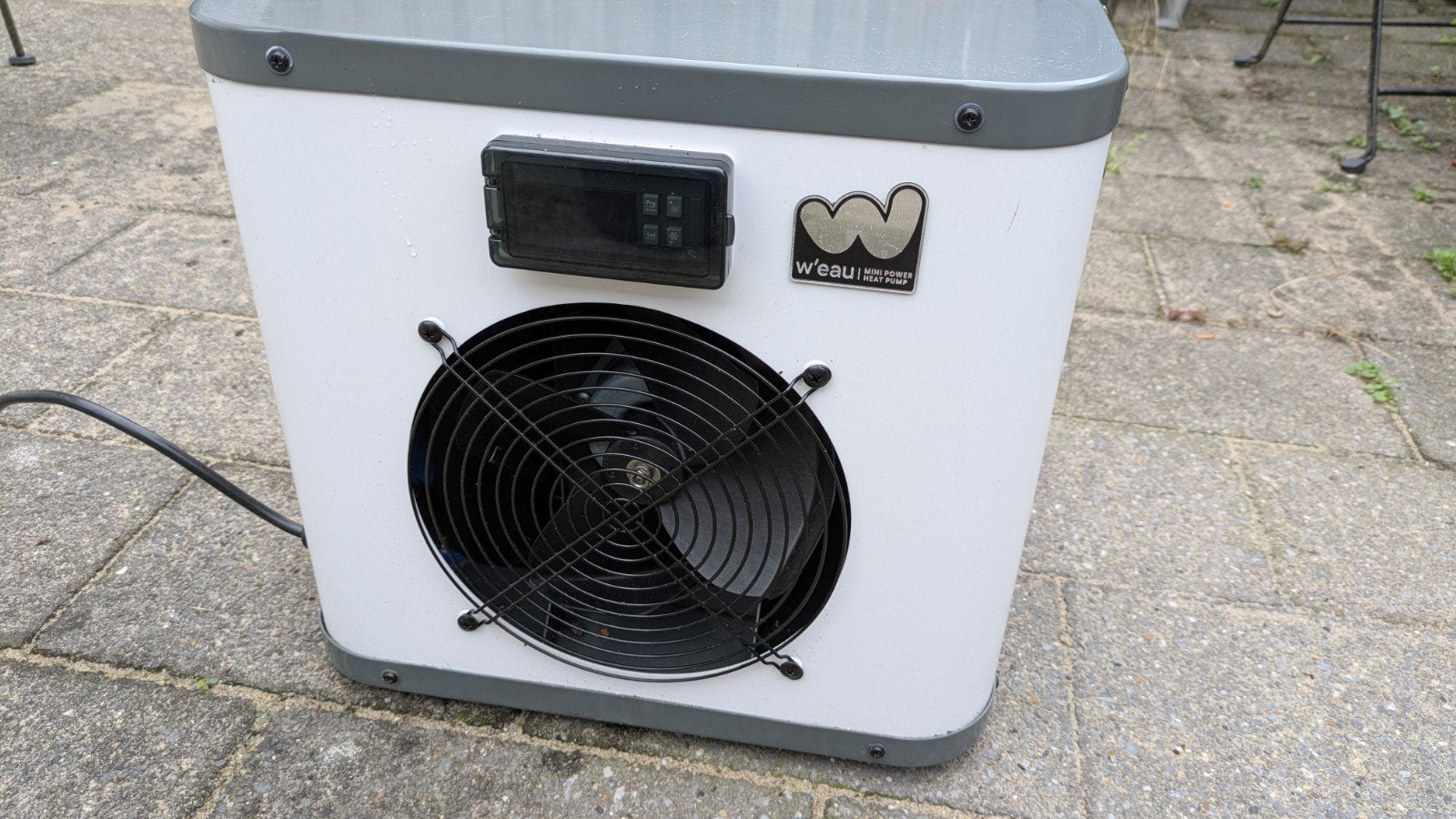W'eau zwembad warmtepomp, Ophalen, Gebruikt