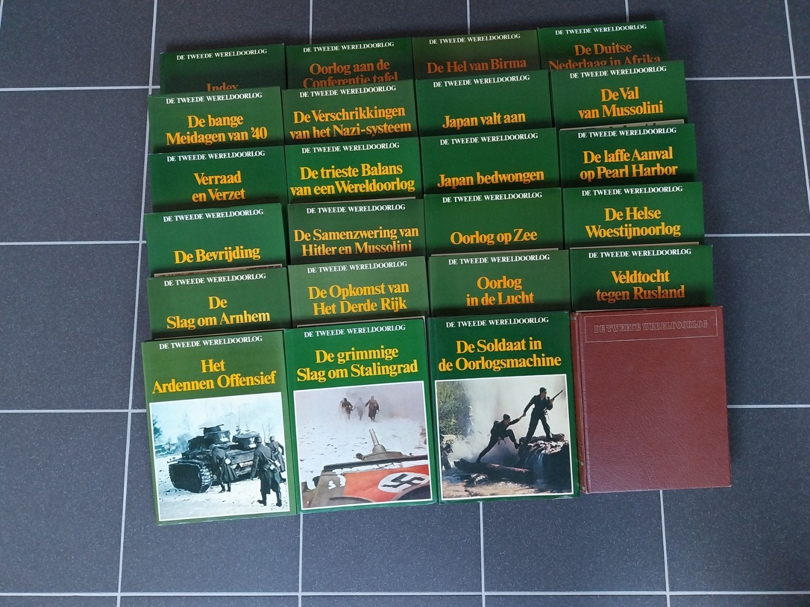 Boeken serie tweede wereldoorlog, Verzamelen, Ophalen, Landmacht, Nederland, Boek of Tijdschrift