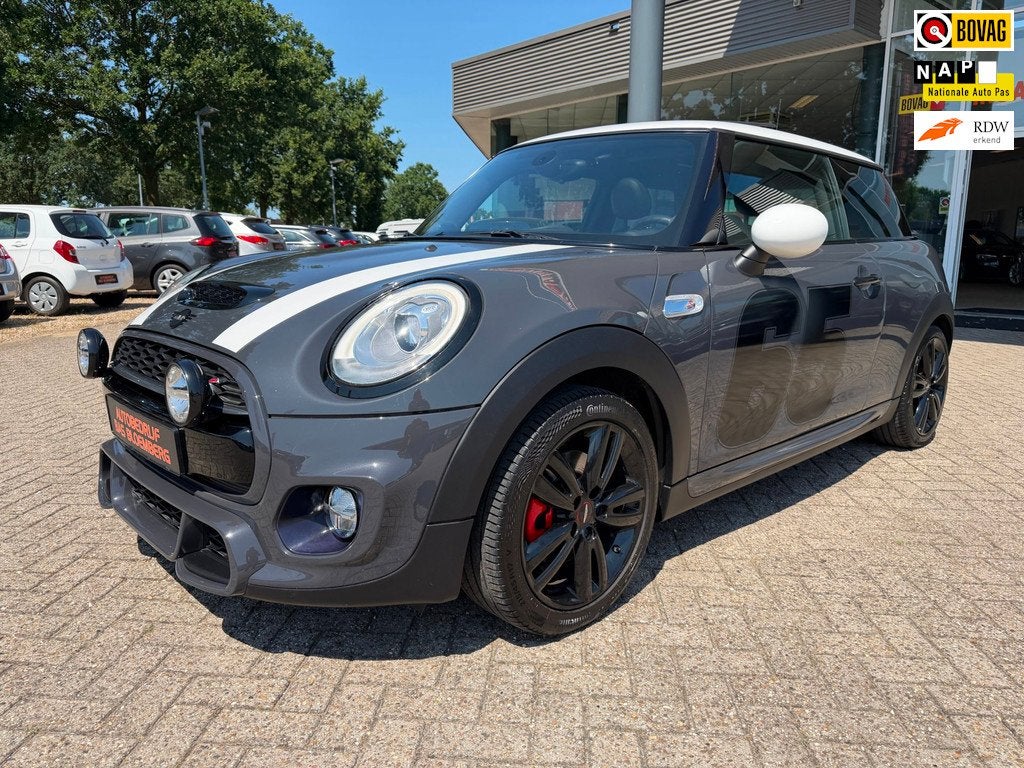 Mini 3-Deurs 2.0 Cooper S JCW Upgrade, Navi, Xenon, LED, Uni, Auto's, Mini, Bedrijf, Te koop, John Cooper Works, ABS, Airbags