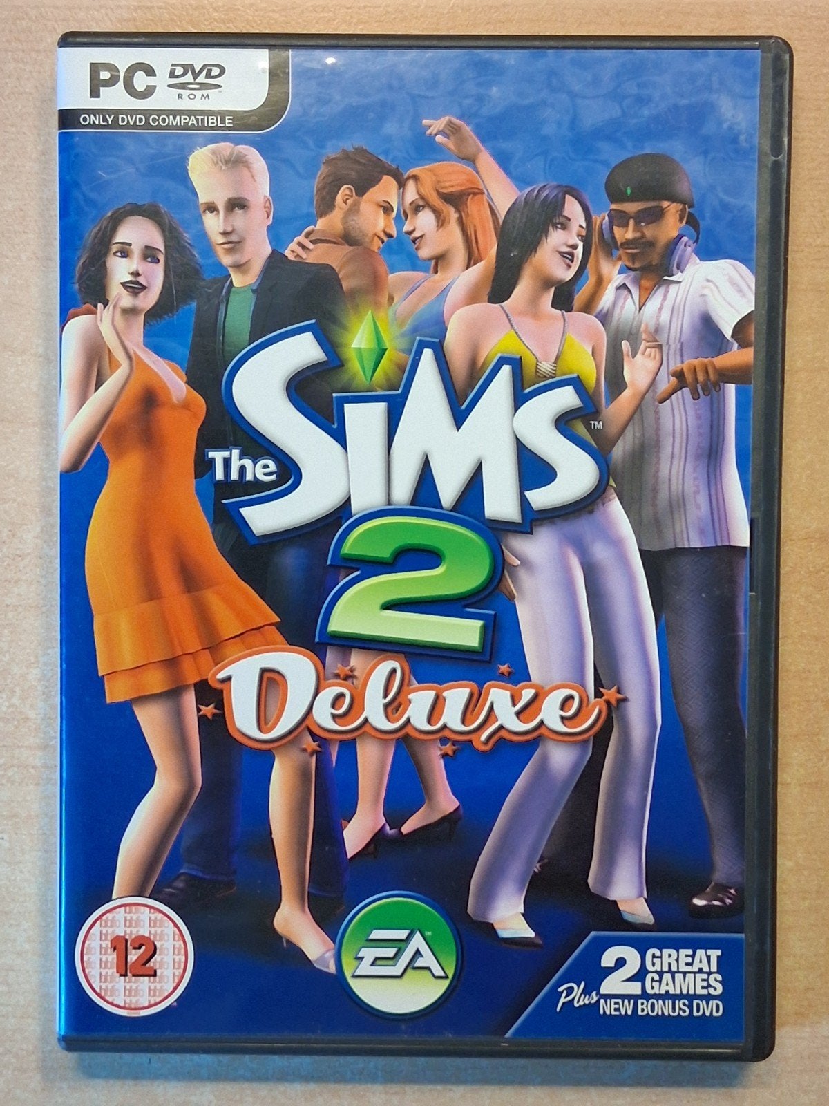 Les Sims 2 - Deluxe, Spelcomputers en Games, Games | Pc, 1 speler, Ophalen of Verzenden, Zo goed als nieuw, Vanaf 12 jaar