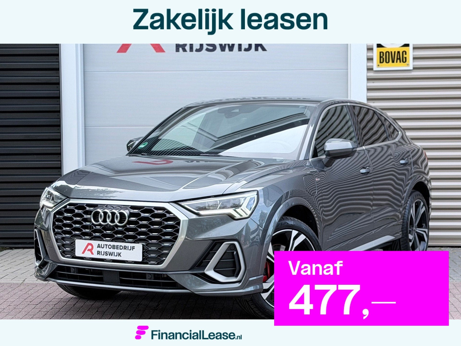 Audi Q3 Sportback 45 TFSI e S Edition 360/Matrix/Keyless, 12 maanden, Gebruikt, Euro 6, Alcantara
