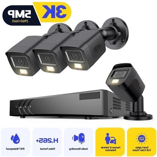 Beveiligingscamera - Camerabewaking - Buiten Camera met Nach, Corvance B.V., Verzenden, Nieuw, Corvancebol@gmail.com