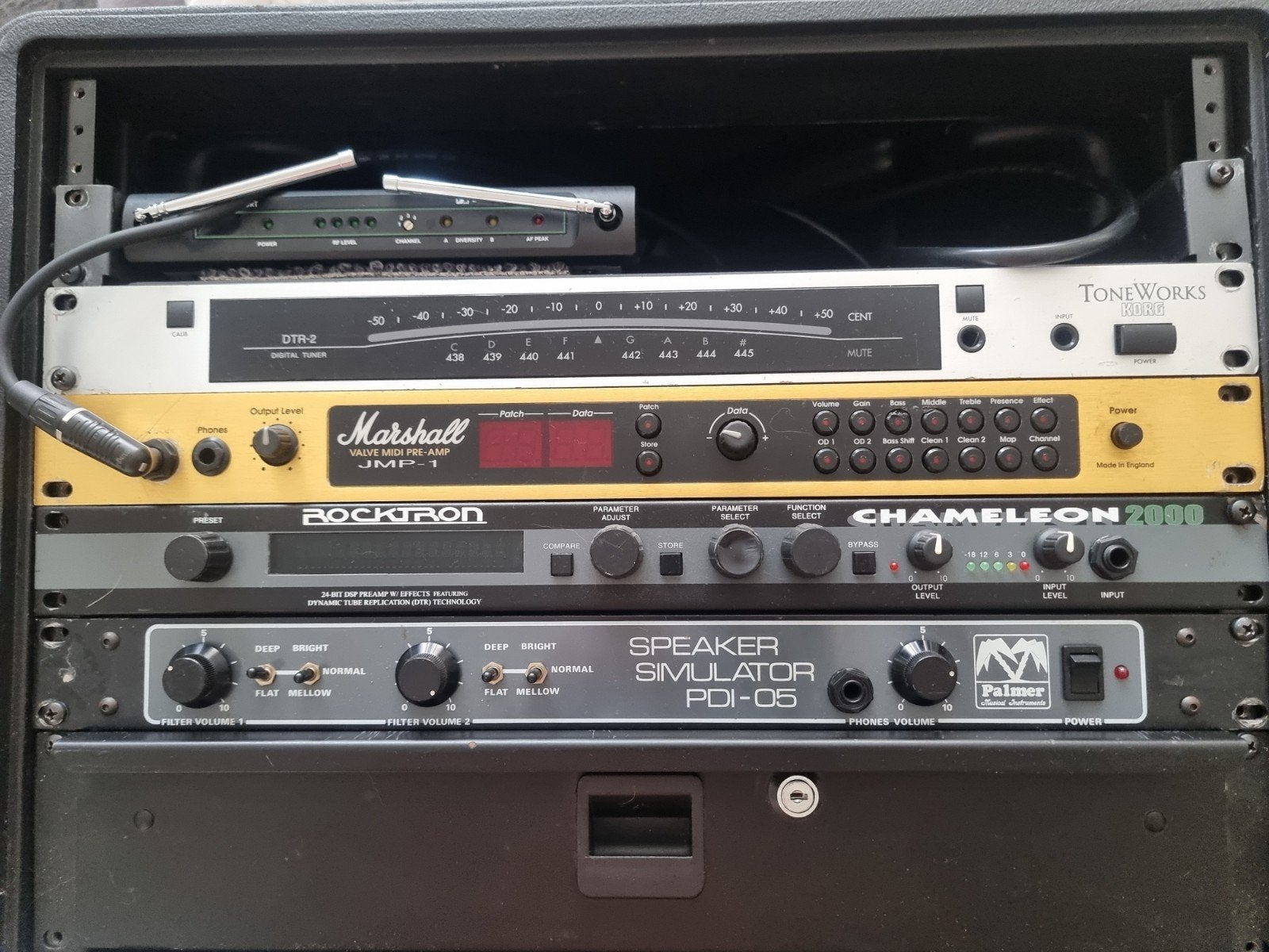 Marshall JMP-1, Korg, Rocktron en Palmer, Ophalen of Verzenden, Gebruikt, 50 tot 100 watt